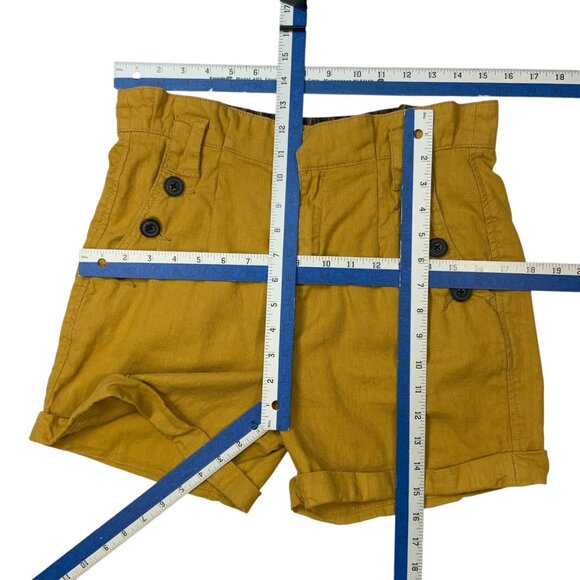 Anthropologie Daughters Of The Liberation Linen Blend Shorts 6 - Picture 5 of 12